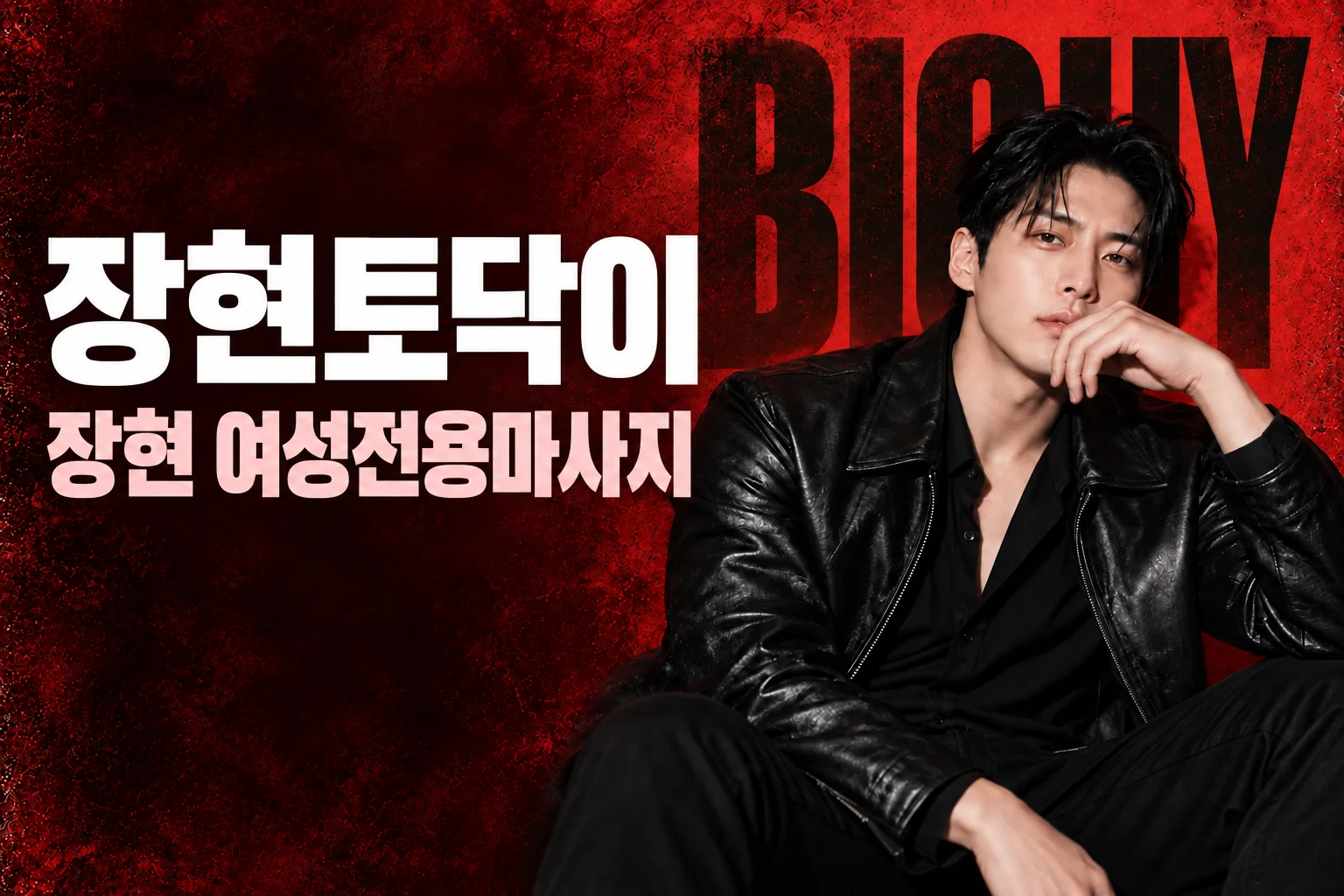장현토닥이 · 장현 여성전용마사지, 빅가이 남성 모델 콘셉트 화보